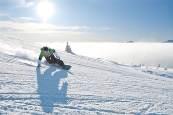 Snowboarder Gerlitzen Alpe © Region Villach / Adrian Hipp